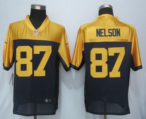 Nike Packers #87 Jordy Nelson Navy Blue Alternate Men's Stitched NFL New Limited Jersey